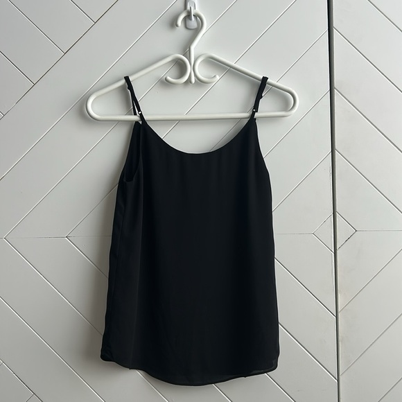Aritzia Babaton Classic Black Camisole tank size xxs - Picture 3 of 4